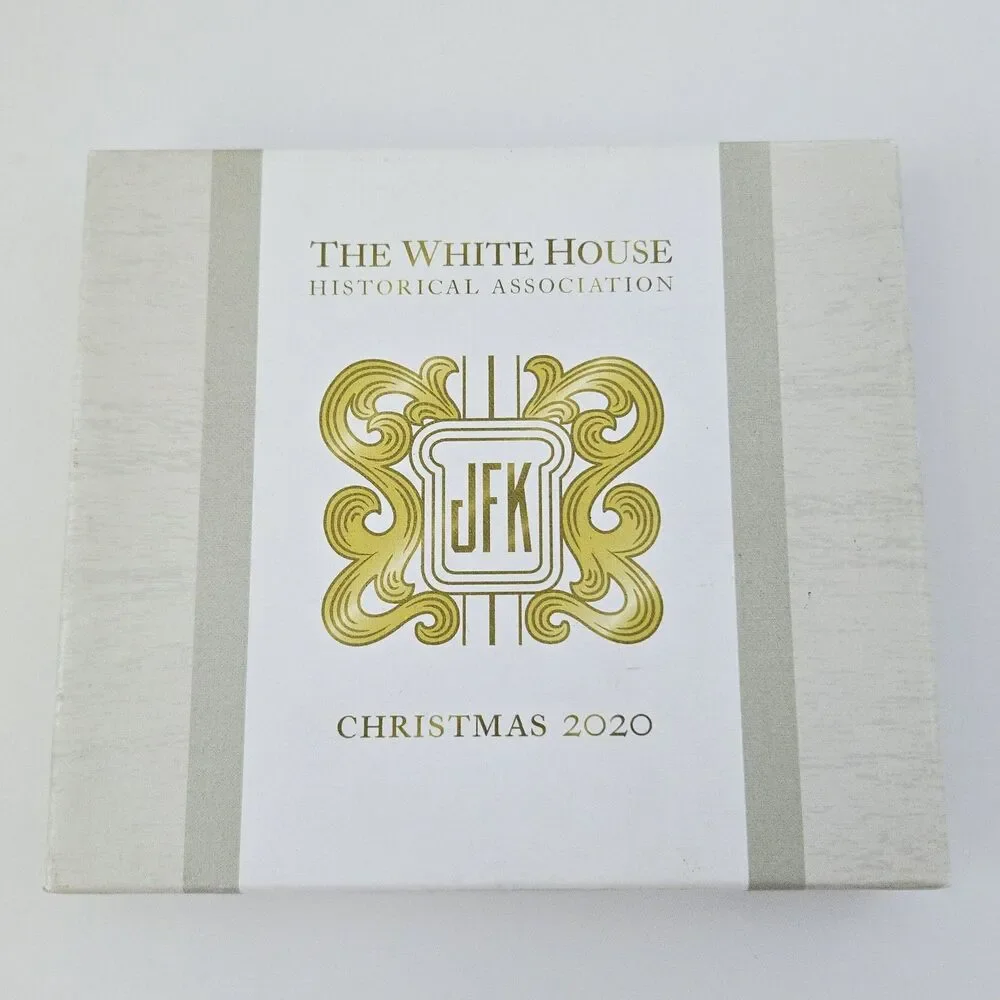 Christmas 2020 The White House Historical Association Ornament w/ Box & Booklet